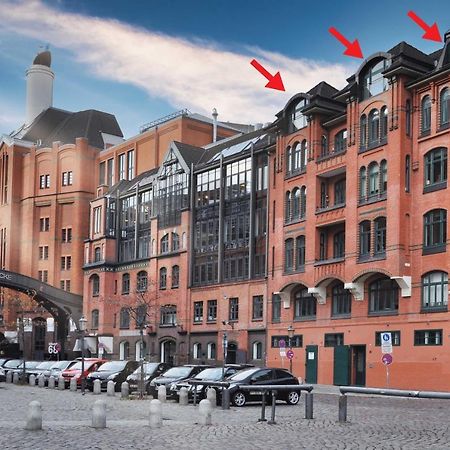 Loft-Panoramablick-Hafen & Elbe! Lägenhet Hamburg-Harburg Exteriör bild